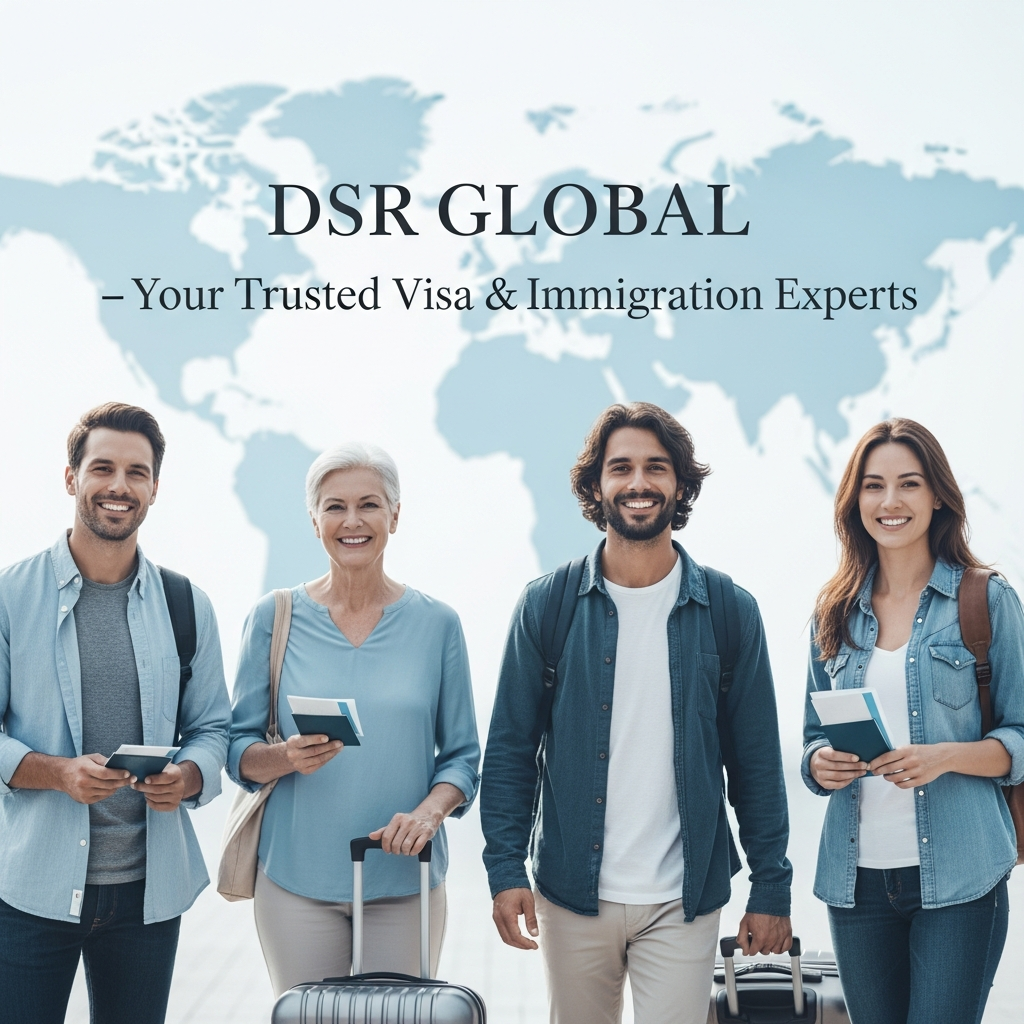 Happy Clients with Passports Assisted by Professional Visa Consultancy Services